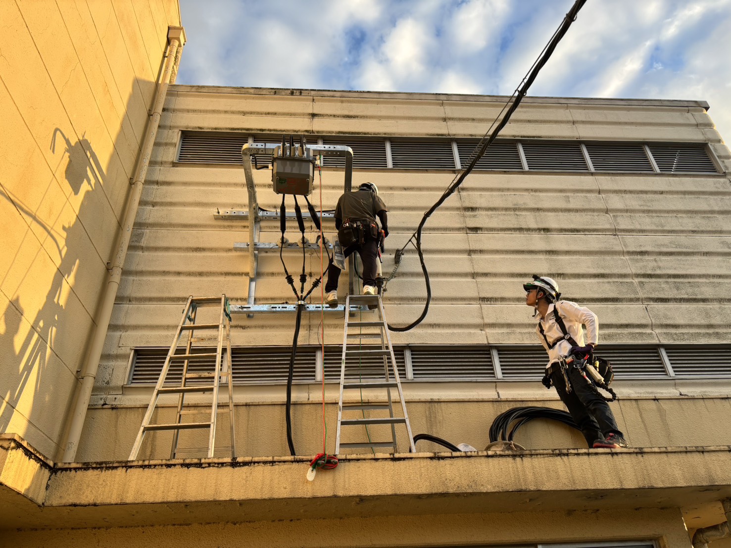 某クリニック／PAS増設、ケーブル更新