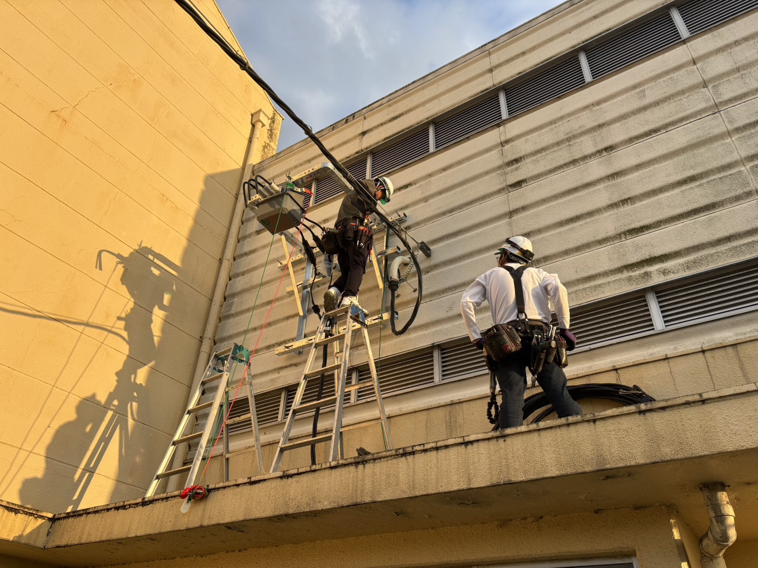 某クリニック／PAS増設、ケーブル更新